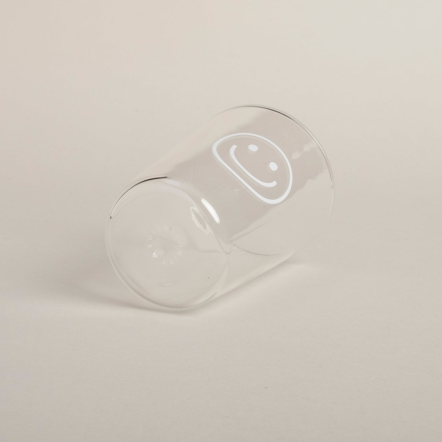 Drinking glass Smiley white (VE = 6 pcs)