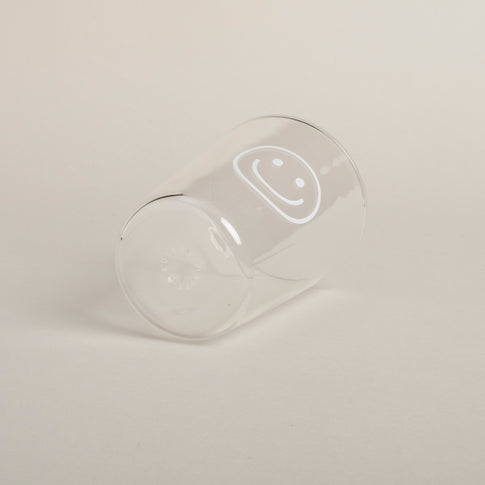 Drinking glass Smiley white (VE = 6 pcs)