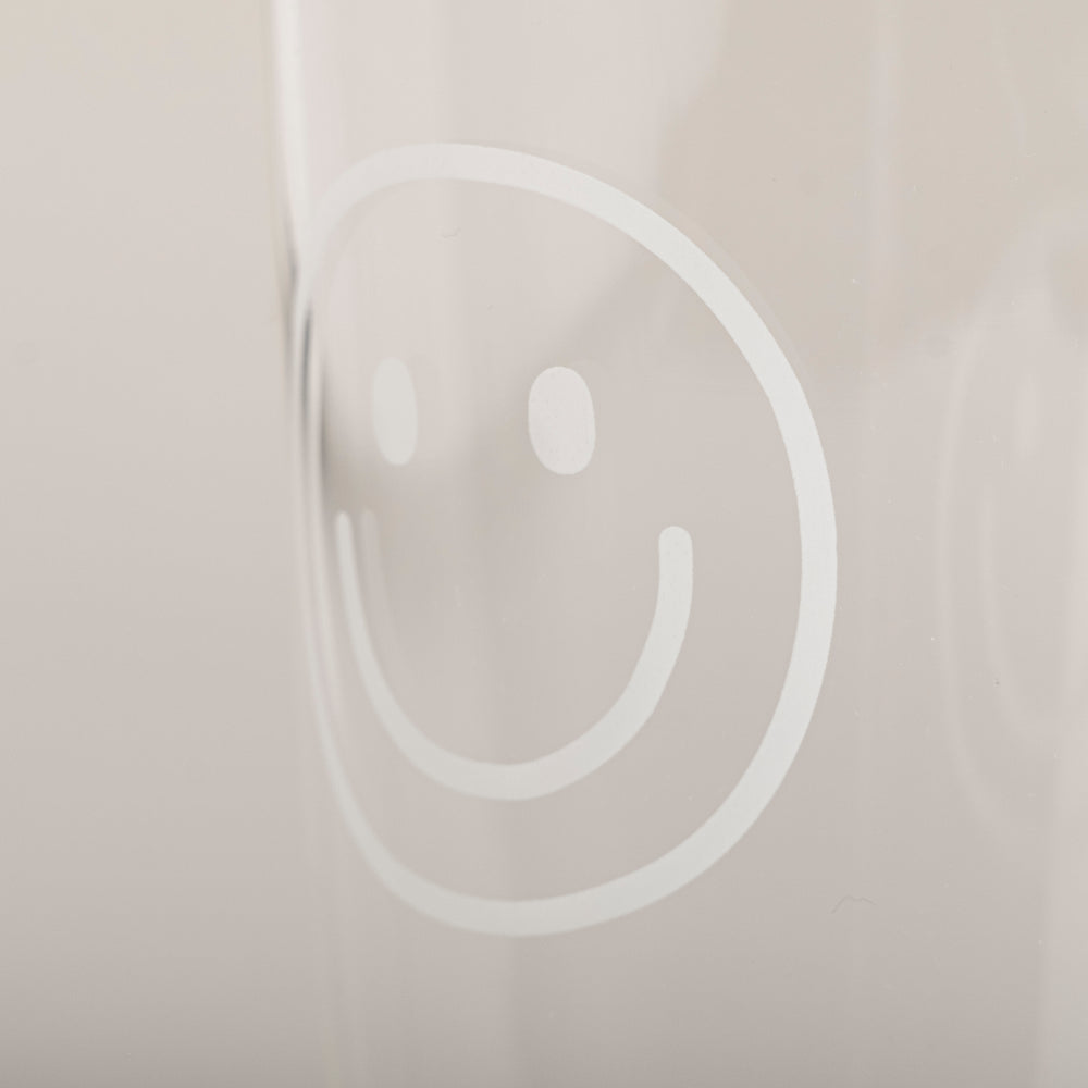 Drinking glass Smiley white (VE = 6 pcs)