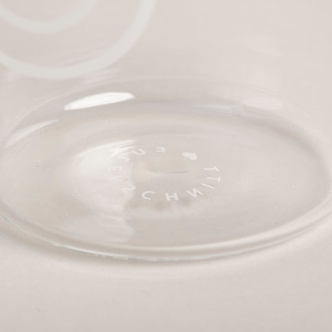 Drinking glass Smiley white (VE = 6 pcs)