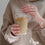 Verre à boire cœurs blanc (VE = 6 pcs)