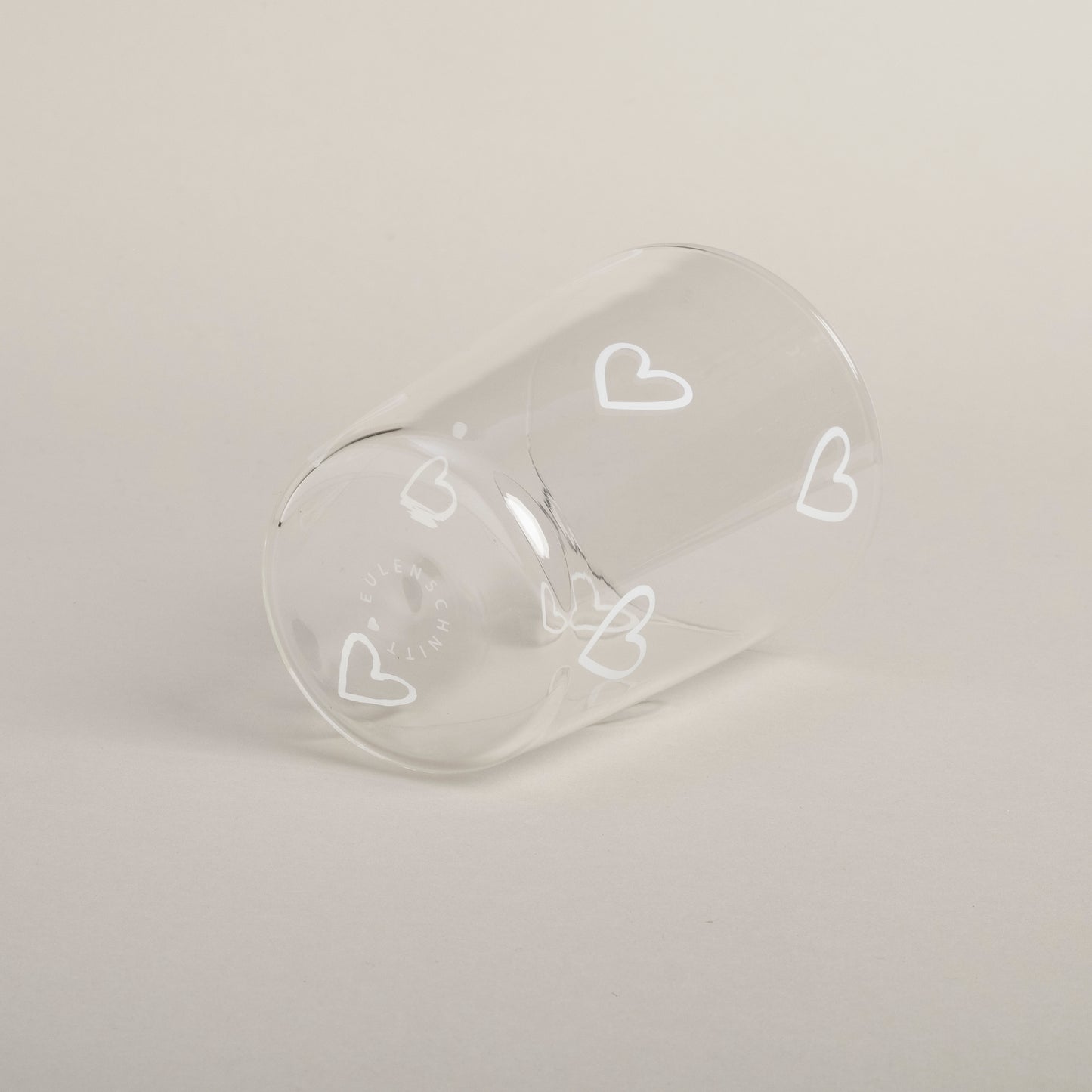 Verre à boire cœurs blanc (VE = 6 pcs)
