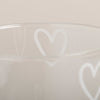 Verre à boire cœurs blanc (VE = 6 pcs)