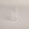Verre à boire cœur blanc (VE = 6 pcs)