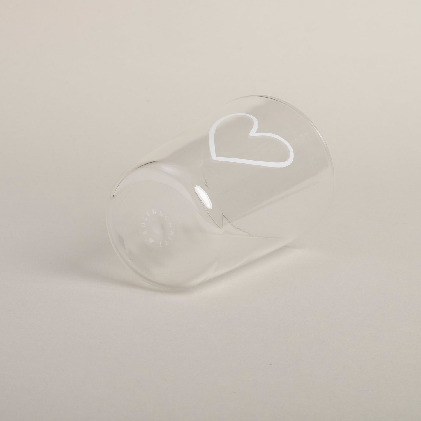 Verre à boire cœur blanc (VE = 6 pcs)