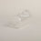 Verre à boire cœur blanc (VE = 6 pcs)