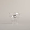 Bubble Glas Herz (VE = 6 Stk)