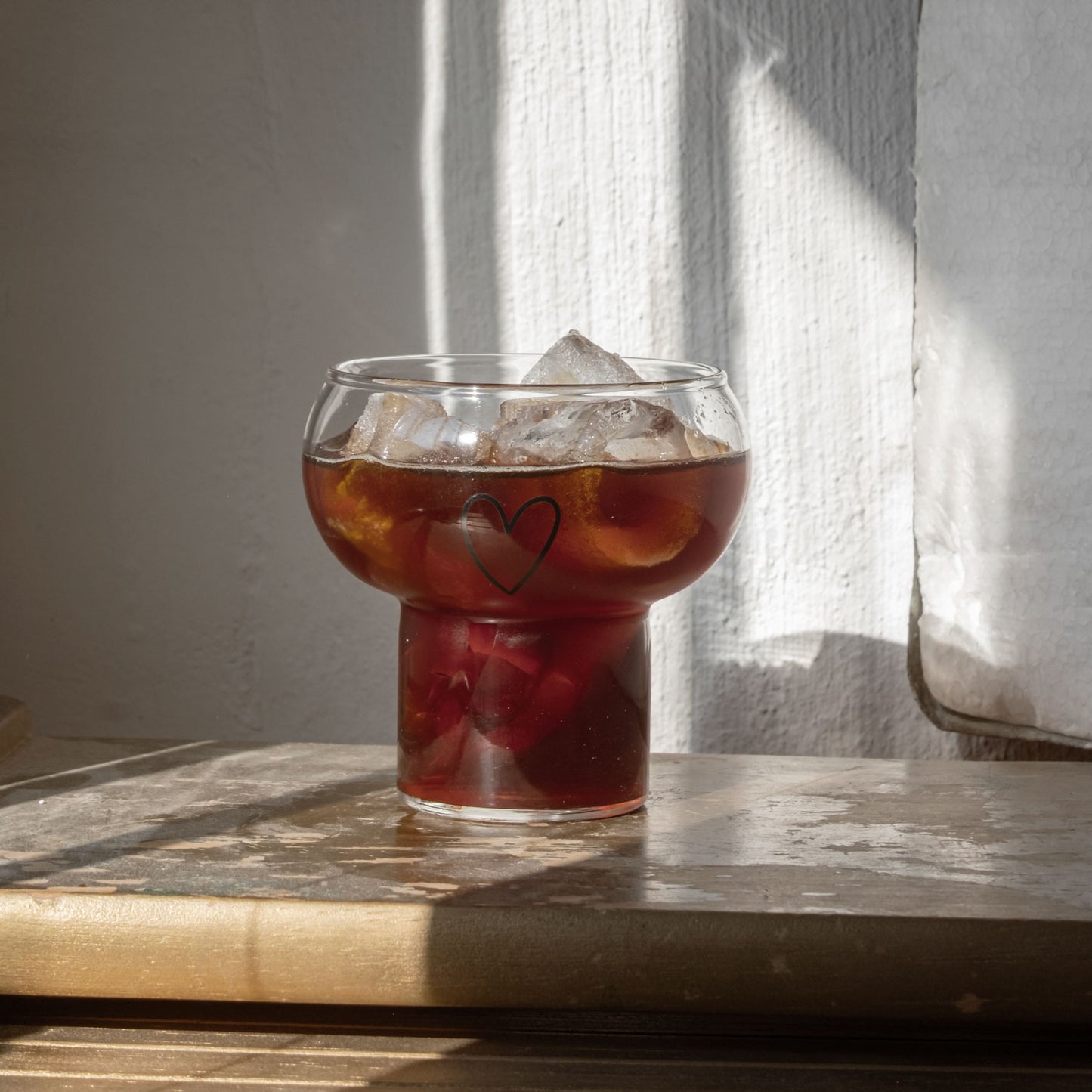 Bubble Glas Herz (VE = 6 Stk)