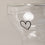 Verre double paroi cœur 100ml (VE = 6 pcs)