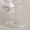 Verre double paroi cœur 100ml (VE = 6 pcs)