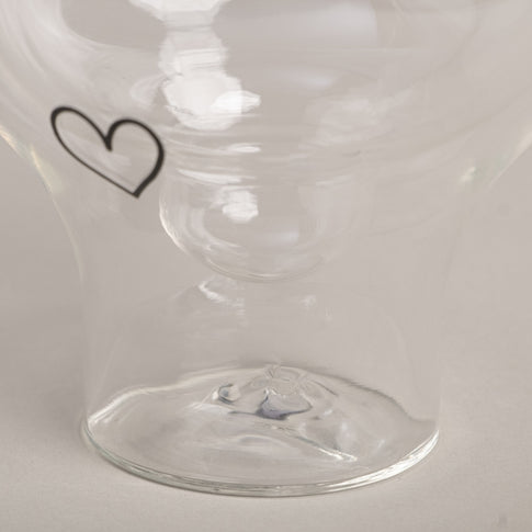 Verre double paroi cœur 100ml (VE = 6 pcs)