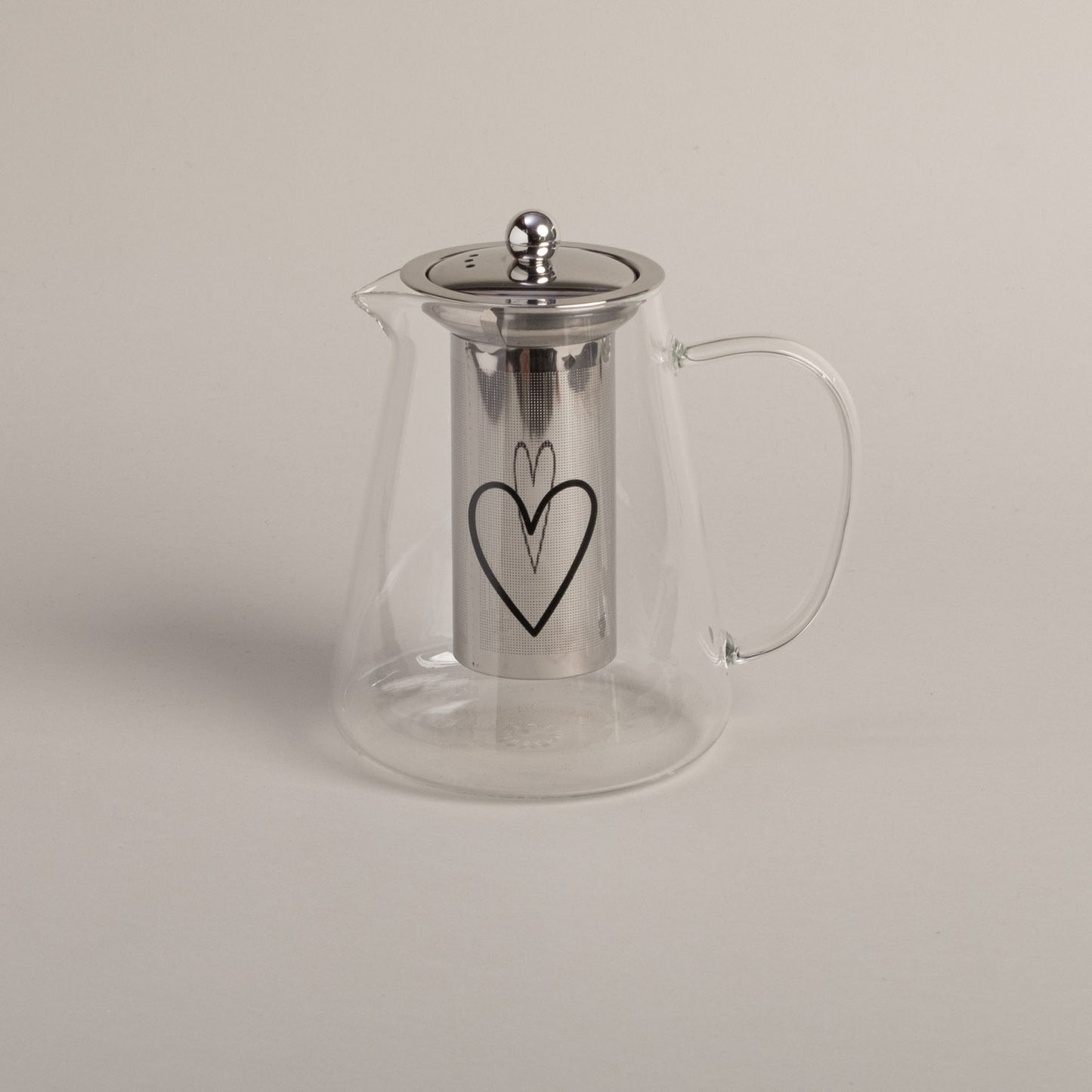 Teekanne Herz (VE = 4 Stk)