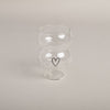 Double Bubble Verre Cœur (VE = 6 pcs)
