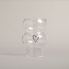 Double Bubble Verre Cœur (VE = 6 pcs)