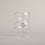 Double Bubble Verre Cœur (VE = 6 pcs)