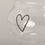 Double Bubble Verre Cœur (VE = 6 pcs)