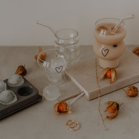 Double Bubble Verre Cœur (VE = 6 pcs)