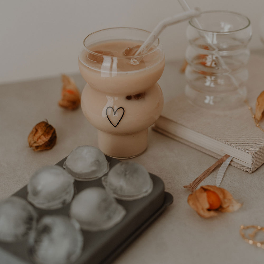 Double Bubble Verre Cœur (VE = 6 pcs)