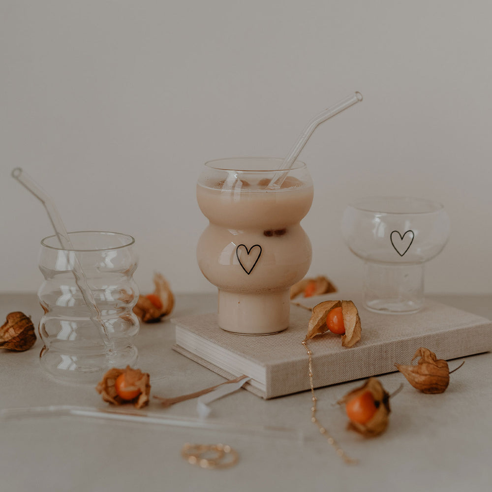 Double Bubble Verre Cœur (VE = 6 pcs)
