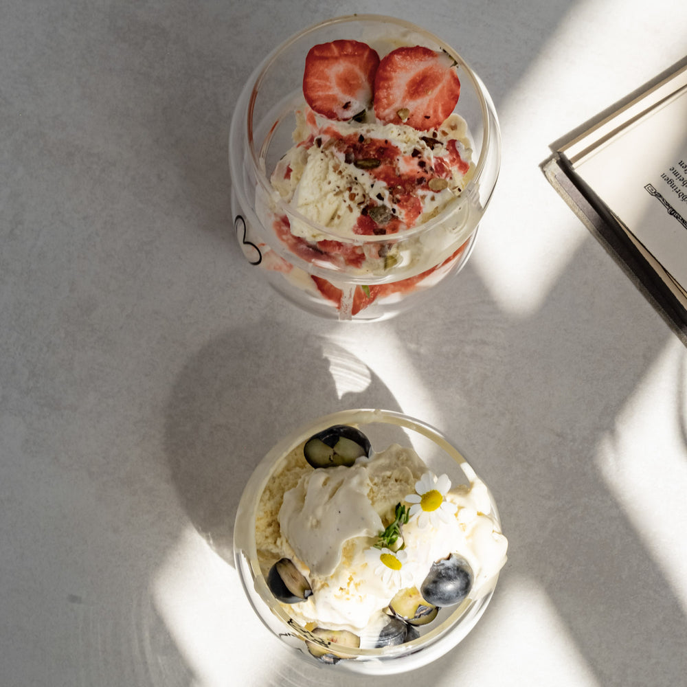Double Bubble Verre Cœur (VE = 6 pcs)
