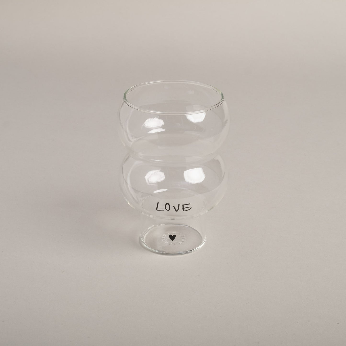 Double Bubble Glass Love (VE = 6 pcs)