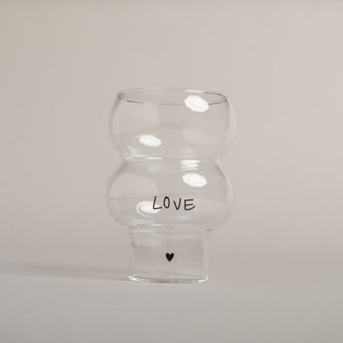 Double Bubble Glass Love (VE = 6 pcs)