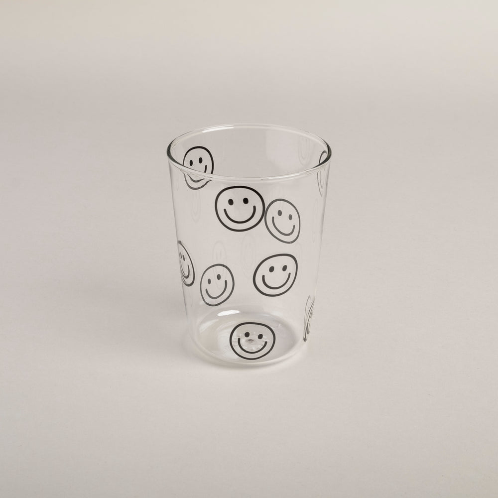 Verre à boire Smileys noir (VE = 6 pcs)