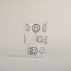 Verre à boire Smileys noir (VE = 6 pcs)