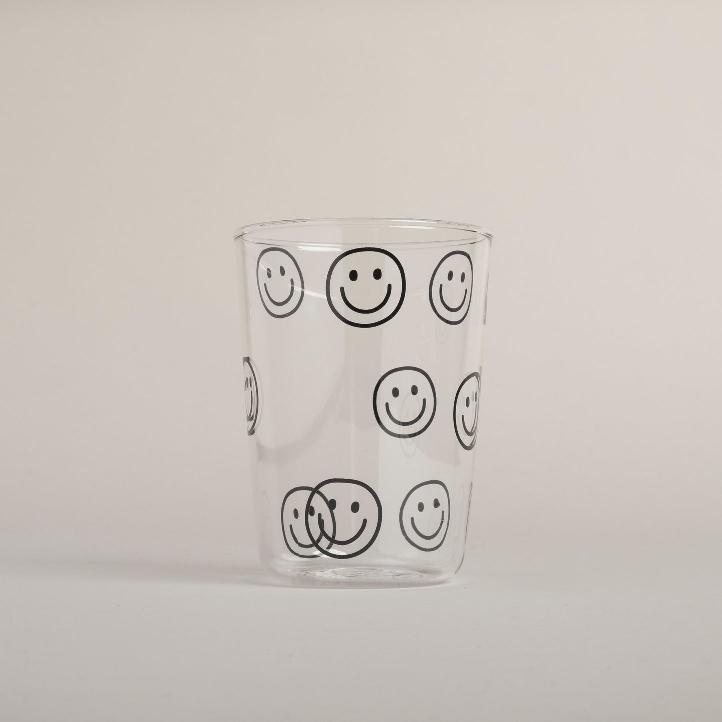 Verre à boire Smileys noir (VE = 6 pcs)