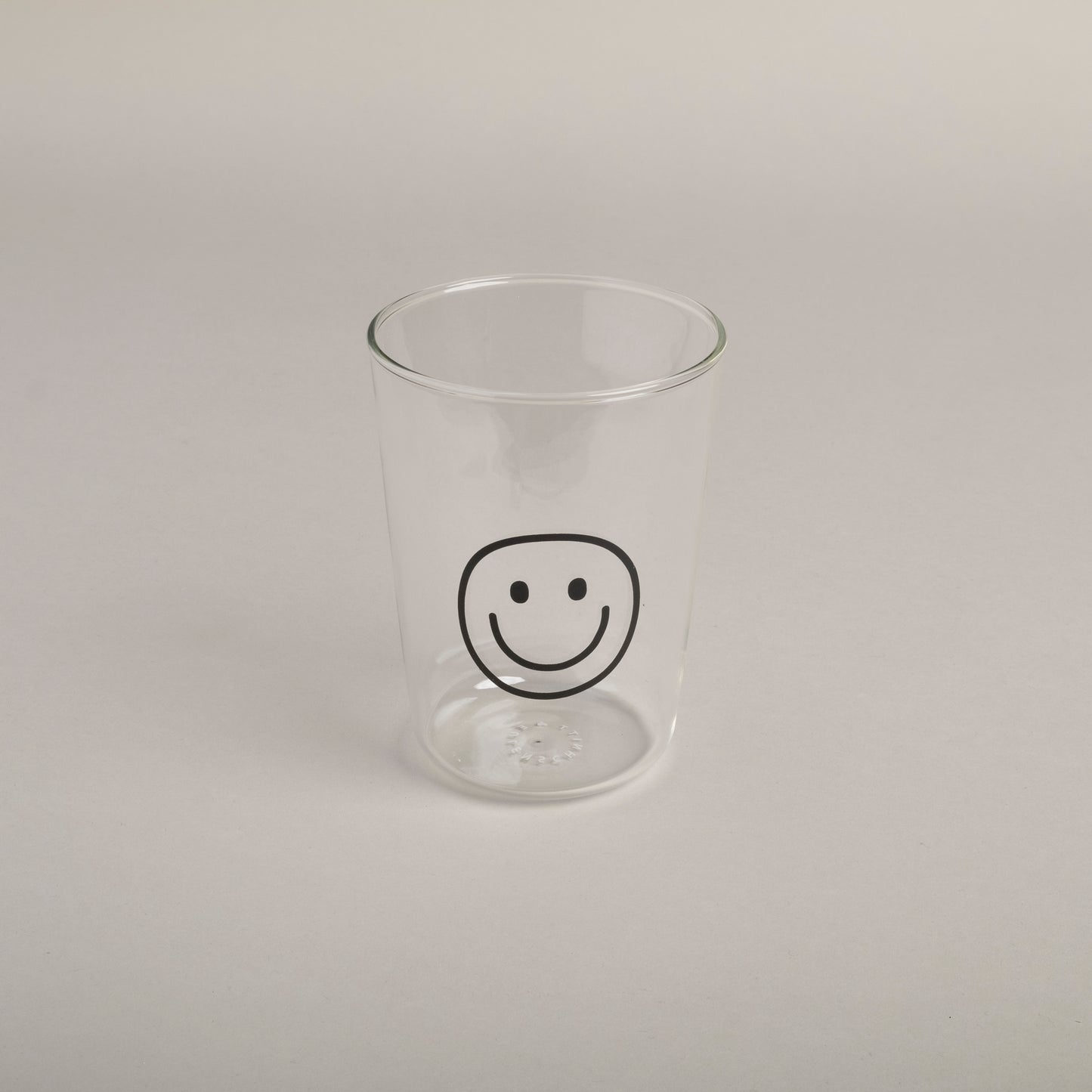 Drinking glass Smiley black (VE = 6 pcs)
