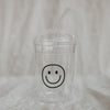 Drinking glass Smiley black (VE = 6 pcs)