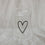 Drinking glass heart black (VE = 6 pcs)