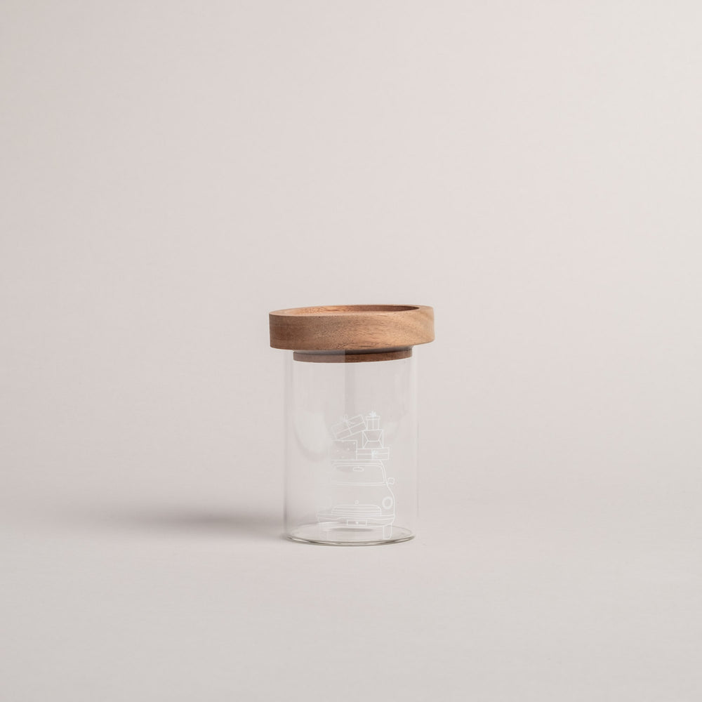 Mini Vorratsglas Christmas Voiture (VE = 8 Stk)