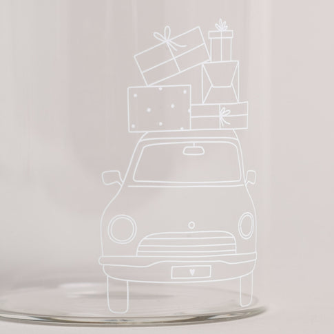 Mini Vorratsglas Christmas Voiture (VE = 8 Stk)