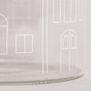 Storage jar houses 19cm (pack = 4 pcs)