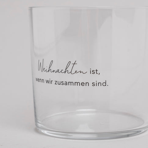 Verre à boire Noël est (VE = 4 pcs)