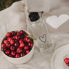 Bouteille d'eau cœur (VE = 6 pcs.)