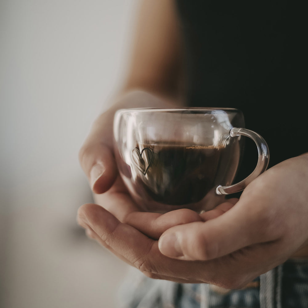 Tasse cœur double paroi cœur 50ml (VE = 6 pcs)