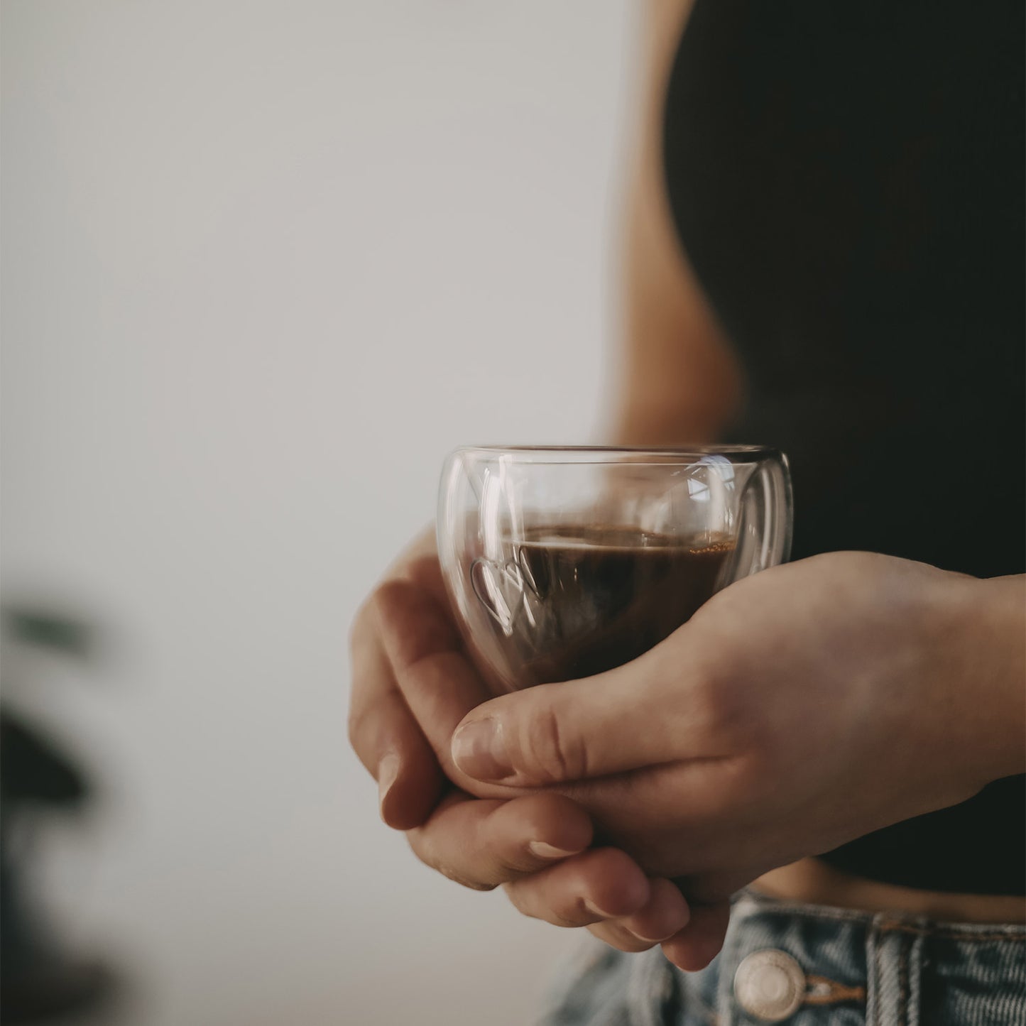 Verre cœur à double paroi cœur 50ml (VE = 6 pcs)