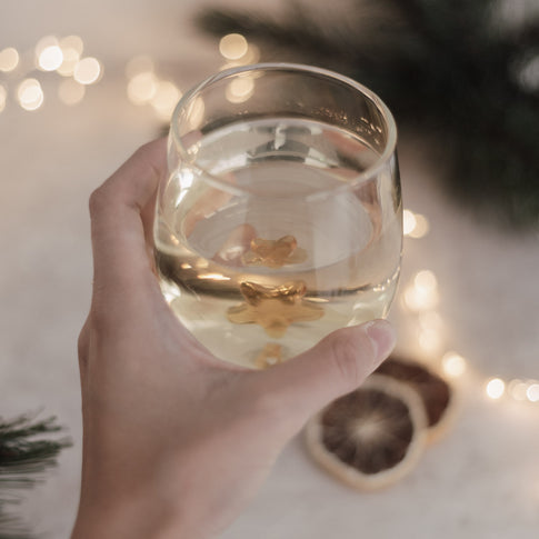 Trinkglas Sternfigur (VE = 6 Stk)