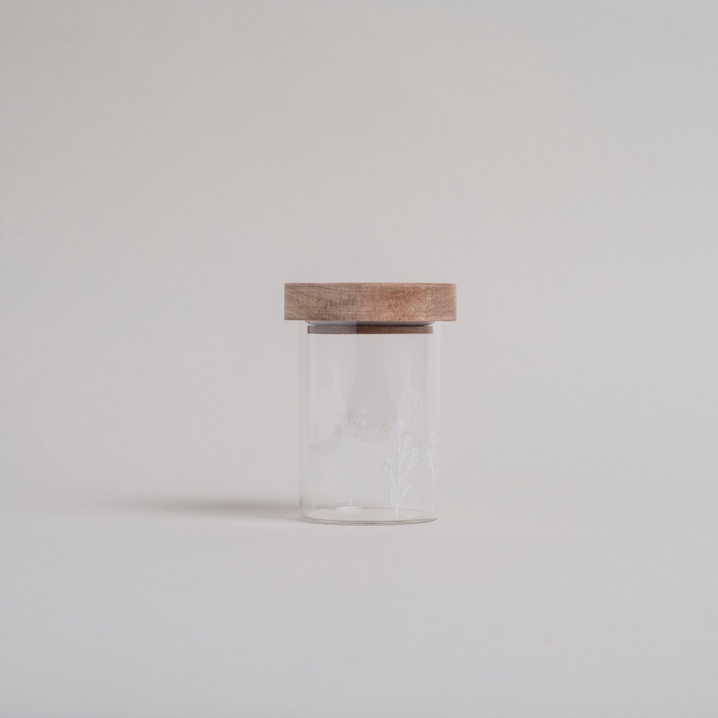 Mini storage jar flower meadow 9cm (VE = 8 pcs)
