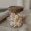 Mini storage jar flower meadow 9cm (VE = 8 pcs)