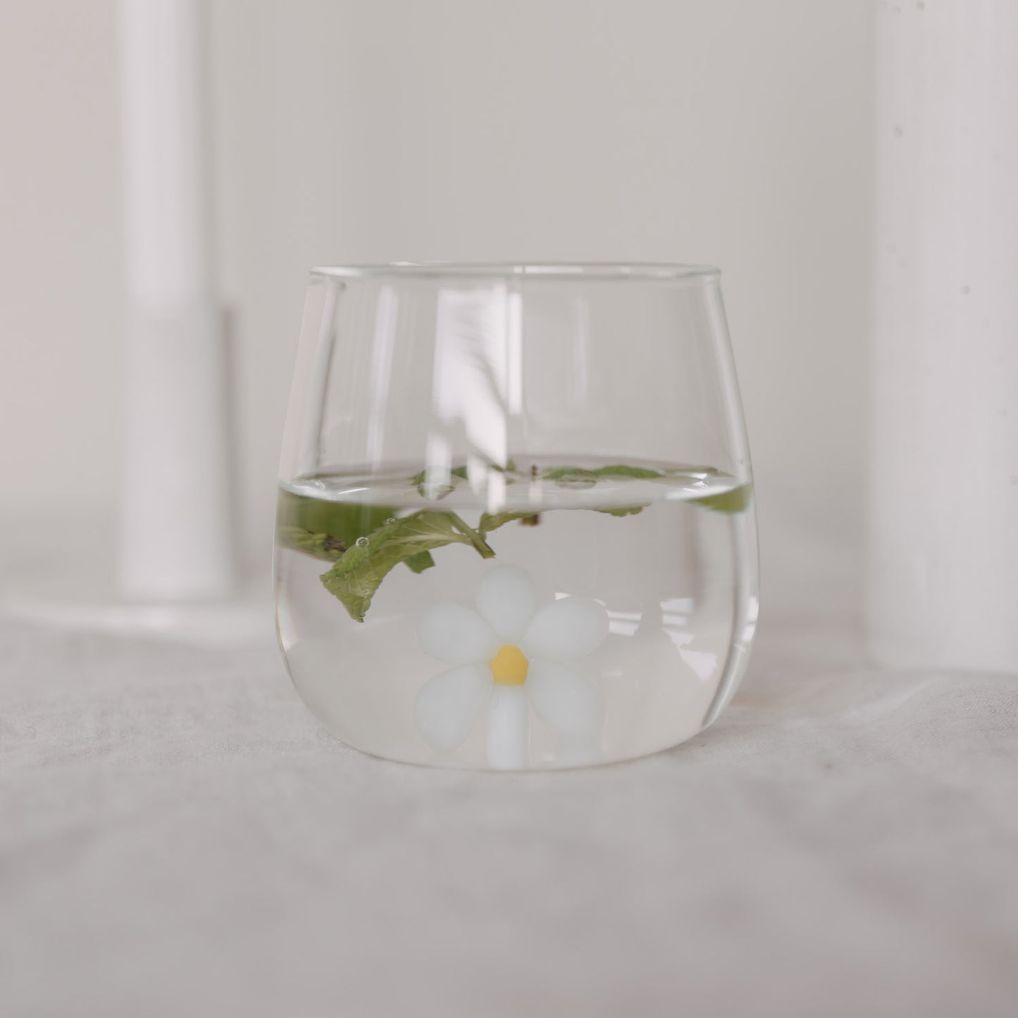 Trinkglas Daisyfigur (VE = 6 Stk)