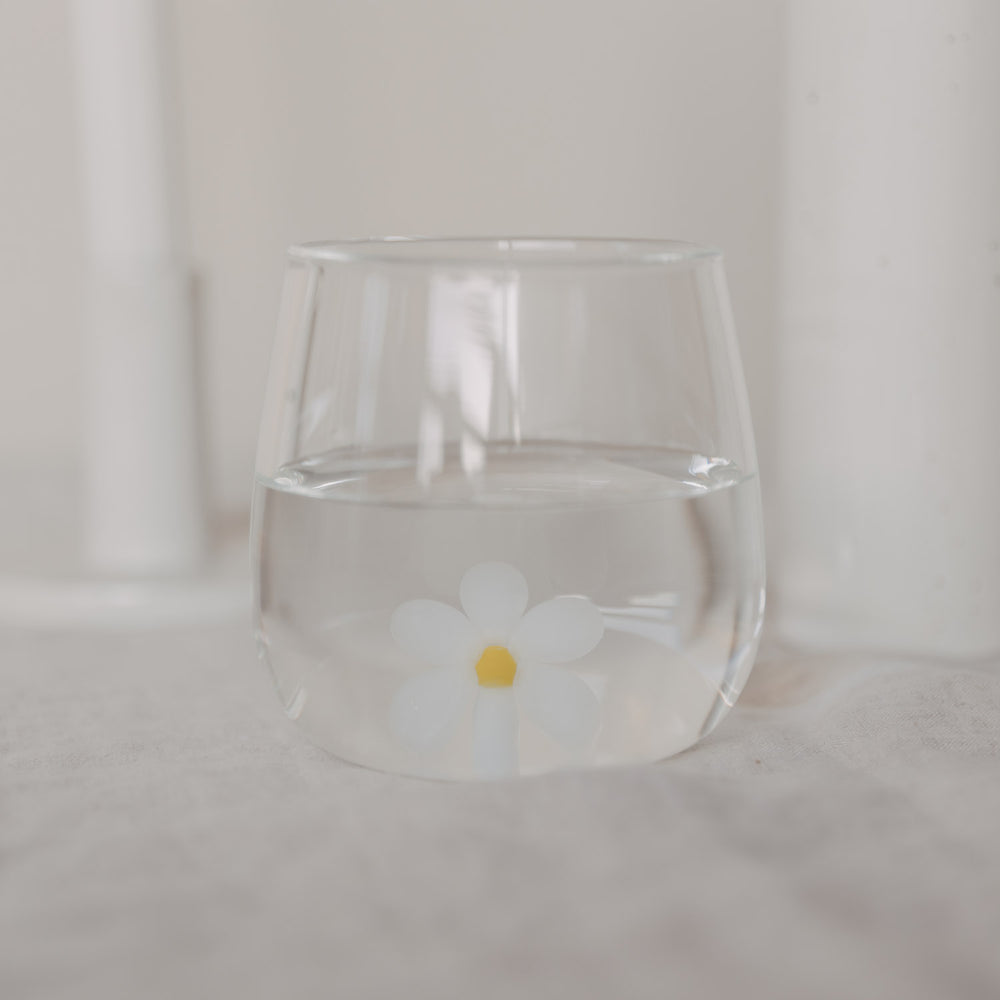Verre à boire forme marguerite (VE = 6 pcs)