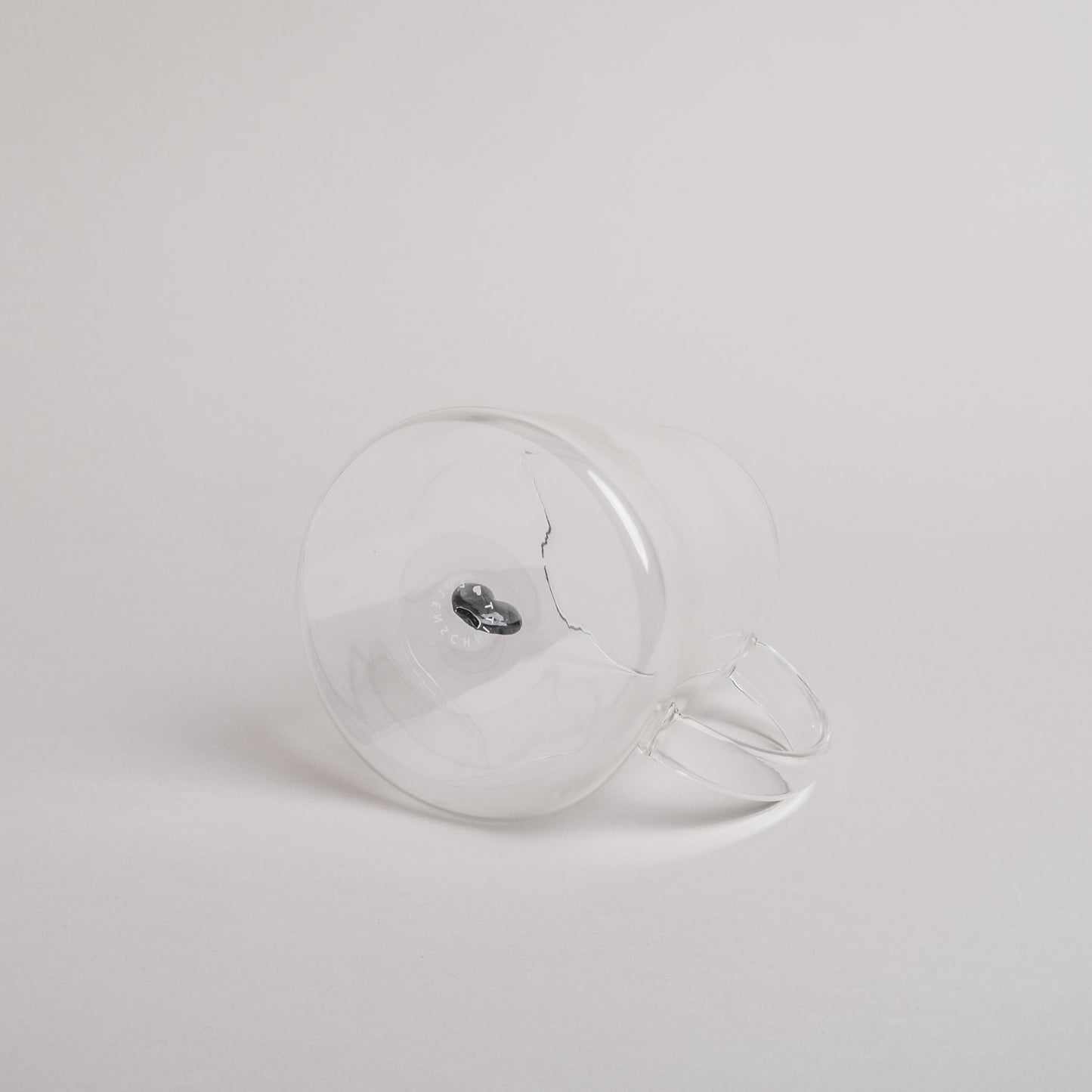 Carafe forme cœur noire (VE = 4 pcs)