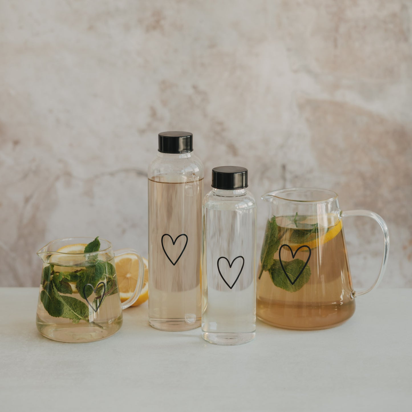 Teekanne Herz 550ml (VE = 6 Stk)
