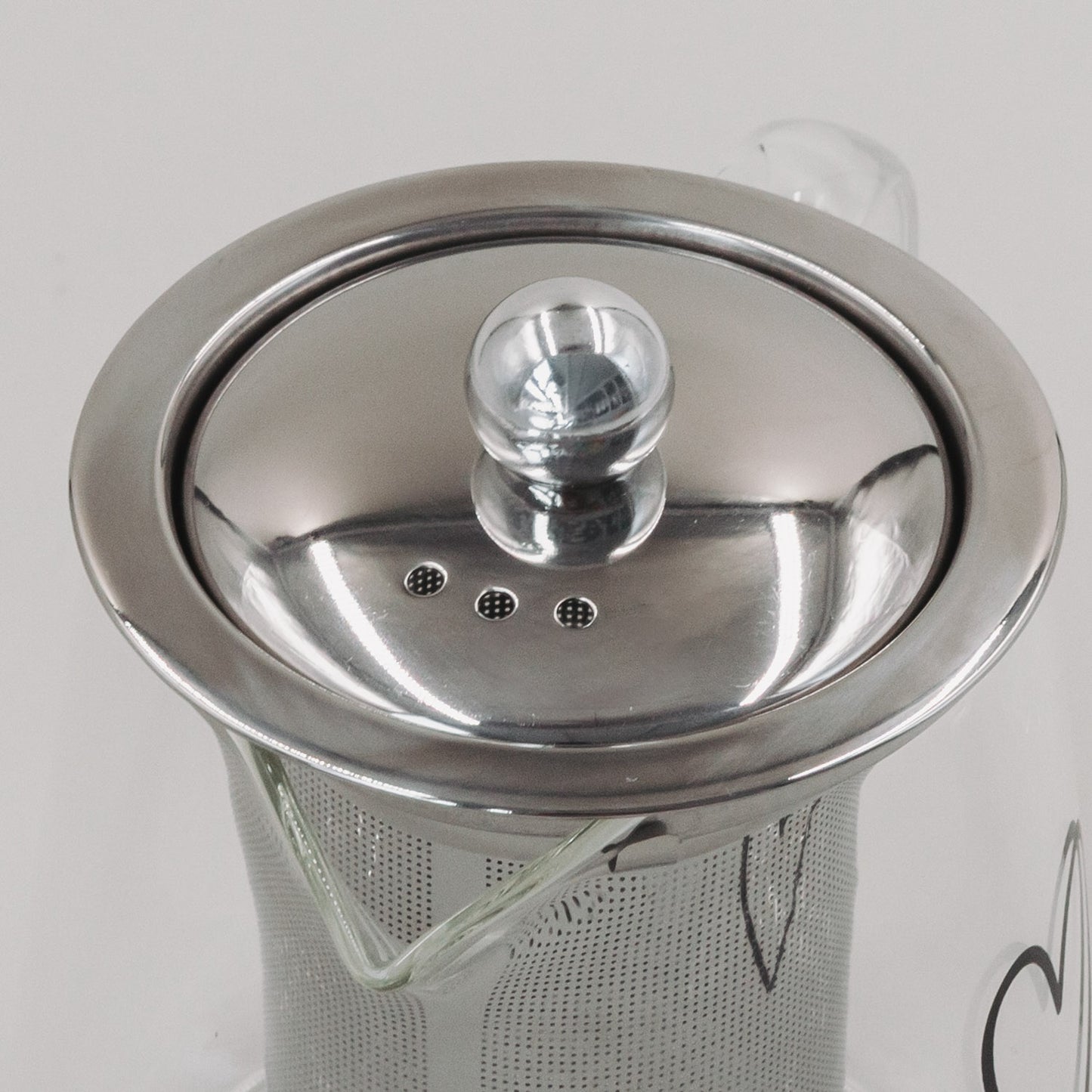 Teekanne Herz 550ml (VE = 6 Stk)