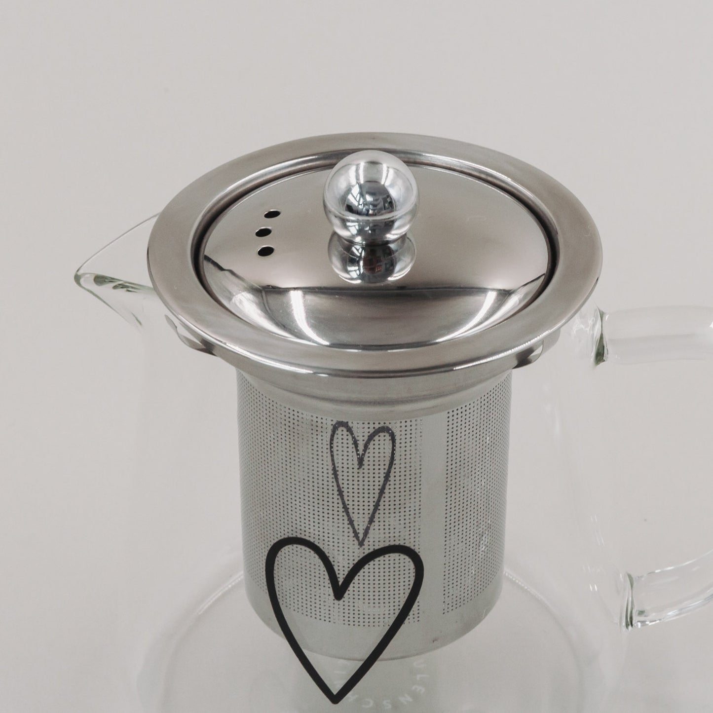 Teekanne Herz 550ml (VE = 6 Stk)