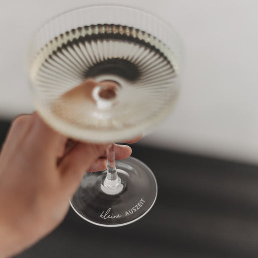 Champagnerglas Kleine Auszeit (VE = 4 Stk)