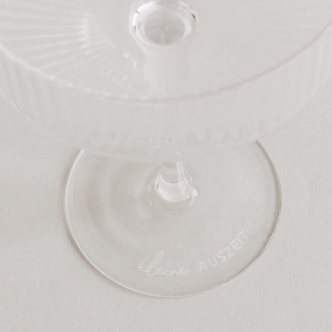 Champagnerglas Kleine Auszeit (VE = 4 Stk)